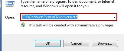 Cách mở, chỉnh sửa file host Win 7, 8, 10 trên máy tính