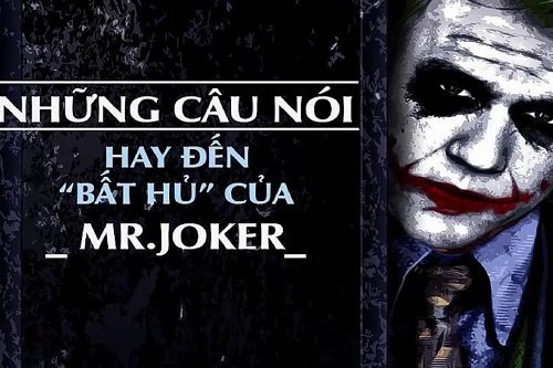 Những câu nói hay của Joker với triết lý thâm sâu-1